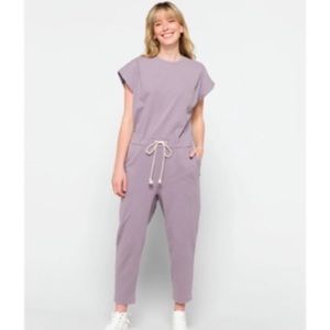 Pistola Decklin Jersey-Knit Jumpsuit lavender